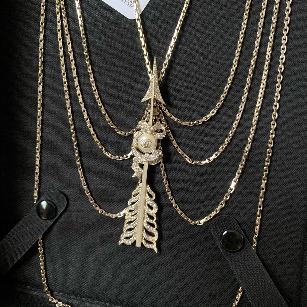 Chanel arrow long necklace - Picture 4 of 16